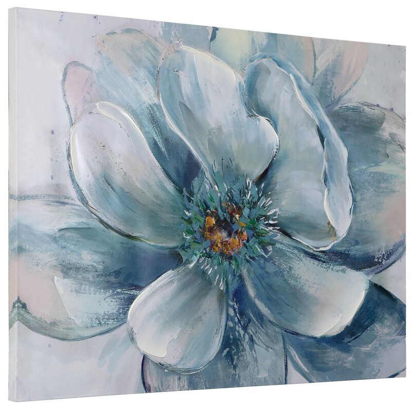'Full Flower' Painting Print on Wrapped Canvas & Reviews | Joss & Main