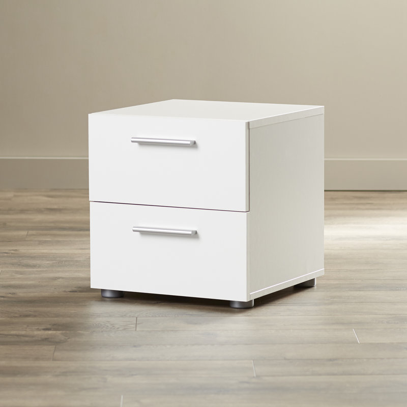 Wade Logan Pannell 2 Drawer Nightstand Reviews Wayfair
