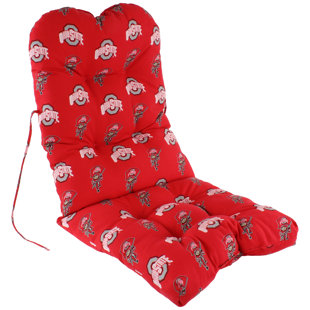 Ohio State Helmet Chair Wayfair Ncaa Ohio State Indoor Outdoor Adirondack Chair Cushion