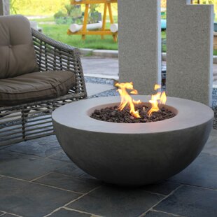 Concrete Table Fire Pit Wayfair Co Uk