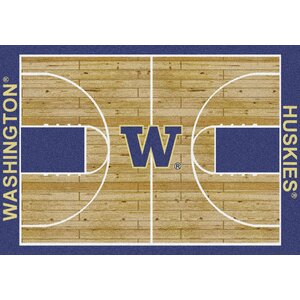 NCAA College Home Court Washington Novelty Rug