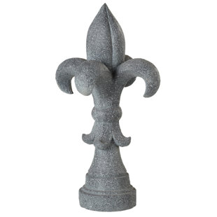 Fleur De Lis Sculpture Wayfair Mellie Weathered Fleur De Lis Sculpture