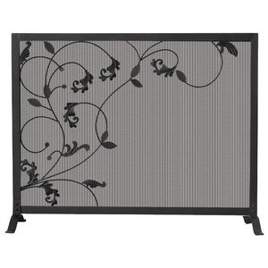 Single Panel Wrought Iron Screen