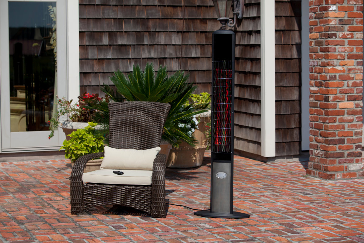 100 Fire Sense Deluxe Patio Heater Propane Fire Sense Deluxe Patio Heater Aspen Tower Halogen 1500 Watt Electric