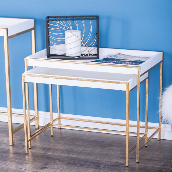 2 Piece Console Table Set