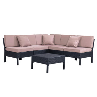 Outdoor Sectional Sets Joss Main Quickview