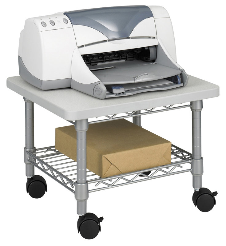 Safco Products Mobile Printer Stand & Reviews Wayfair