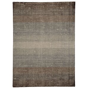 Surface Waves Brown Area Rug