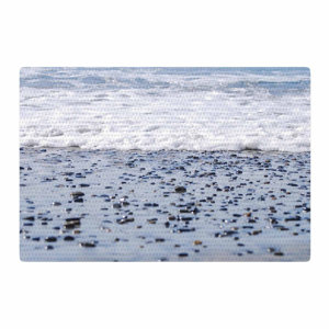 Nick Nareshni Solana Beach Sand Stones White/Gray Area Rug
