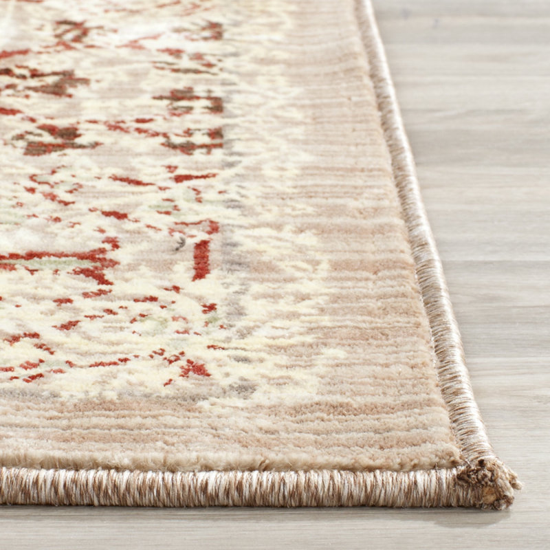 Safavieh Infinity Oriental Beige/Cream Area Rug & Reviews Wayfair