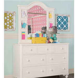 108 Kids Dressers Chests Wayfair Otto 7 Drawer Dresser With Mirror