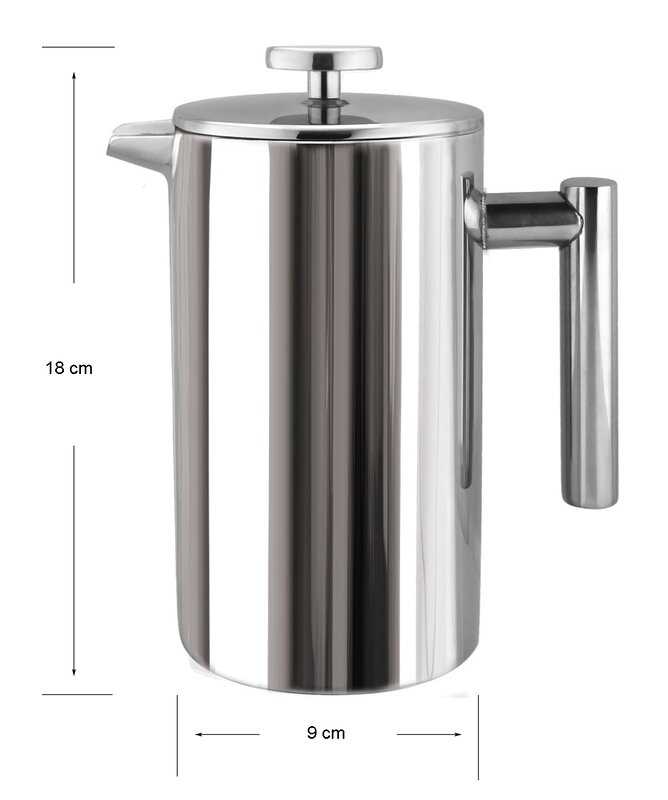 Cuisinox Double Wall French Press Coffee Maker & Reviews ...