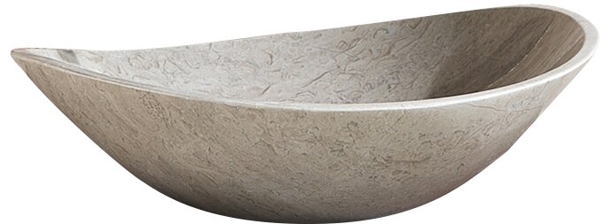 stone oval vessel bathroom sink