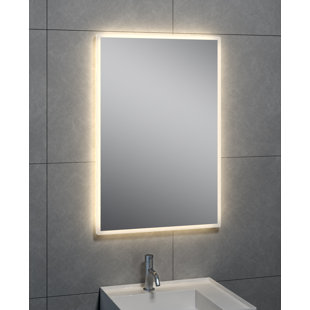 Bathroom Corner Mirror Wayfair Hasting Led Round Corner Wall Mirror