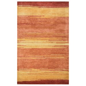 Belem Hand-Tufted Red Area Rug