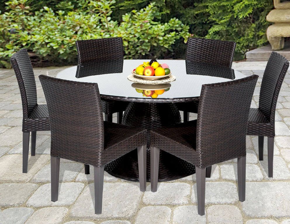 Tk Clics Napa 7 Piece Dining Set Reviews Wayfair Napa 7 Piece Dining Set