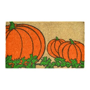 Creel Pumpkin Doormat