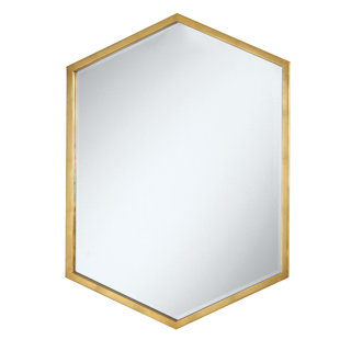 Large Oversized Wall Mirrors You Ll Love Wayfair Cherine Hexagon Wall Mirror