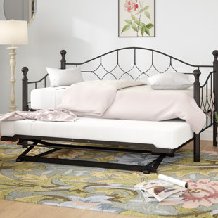 Day Bed With Lift Up Trundle Wayfair Colvard Daybed With Trundle