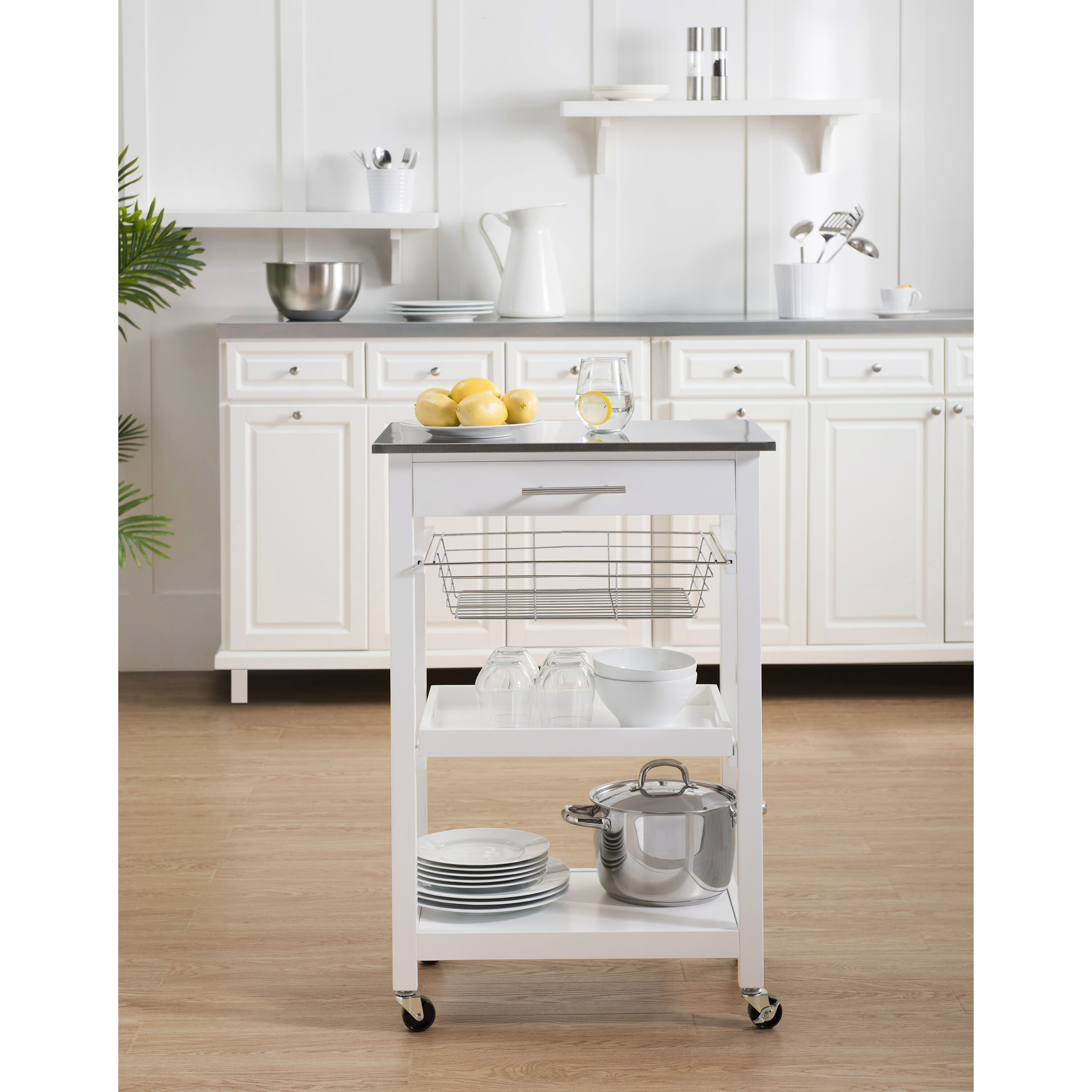 Kitchen Islands Kitchen Carts You Ll Love In 2019 Wayfair Ca   Emmett Kitchen Cart 