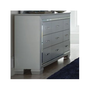 Allura 9 Drawer Standard Dresser by Homelegance