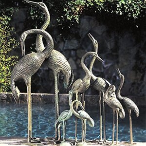 Birds Metal Fountain