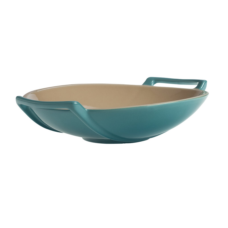 Le Creuset Stoneware 8" NonStick Wok & Reviews Wayfair
