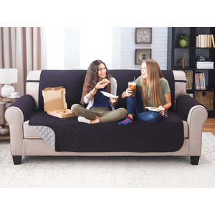 Black Sofa Slipcovers You Ll Love Wayfair Quickview