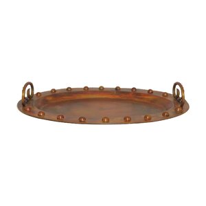 Cercis Copper Serving Tray