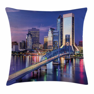 Florida Gators Pillow Wayfair United States Florida Bridge Square Pillow Cover