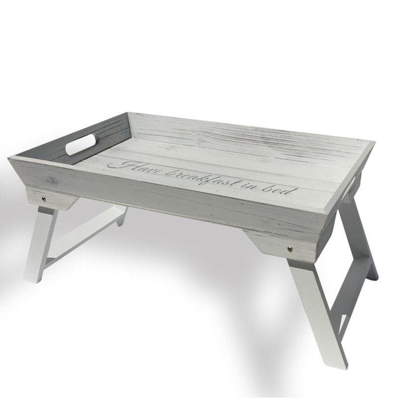 August Grove Glossop Have Breakfast In Bed Tray Reviews Wayfair