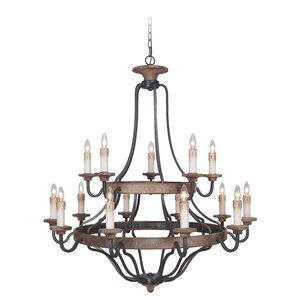 Elisabetta 15-Light Candle-Style Chandelier