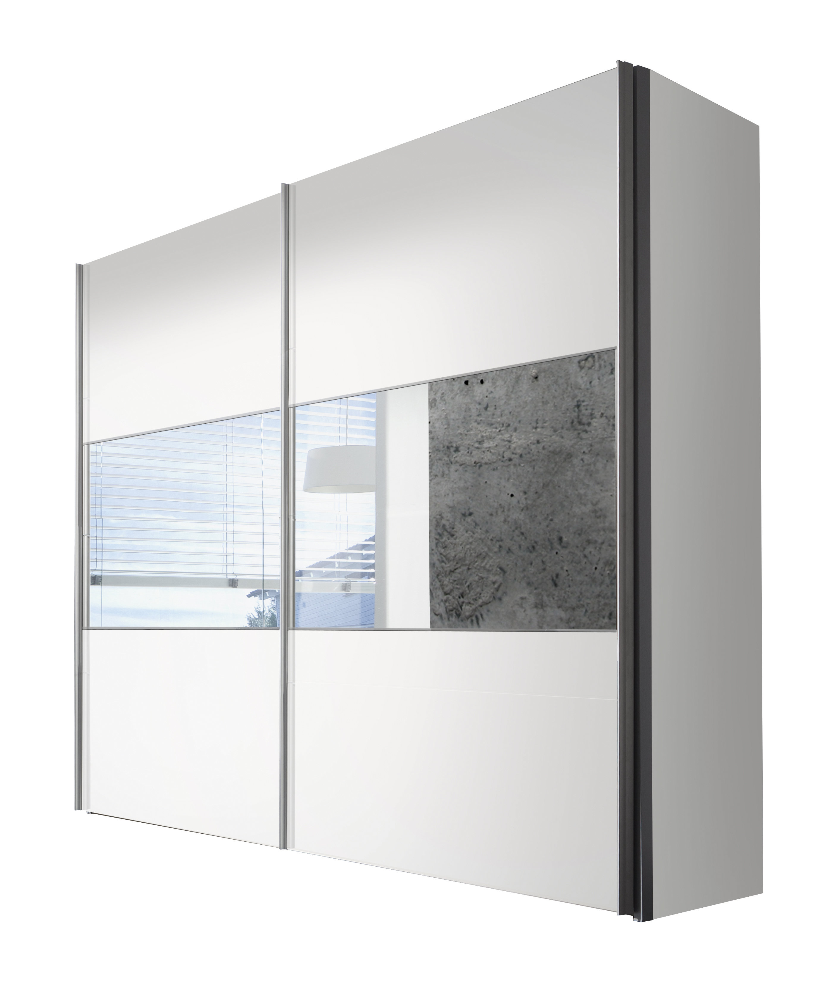 kleiderschrank weiß hochglanz 100 cm breit