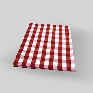 Checkered Vinyl Indoor/Outdoor Tablecloth