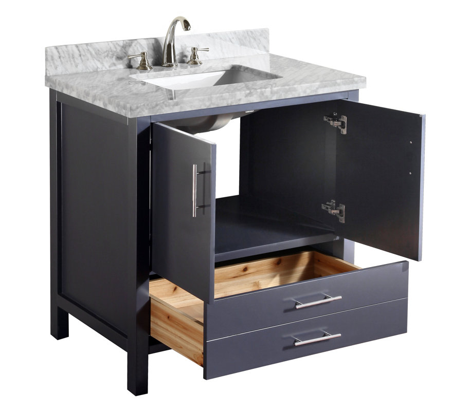 KBC California 36" Single Bathroom Vanity Set & Reviews Wayfair