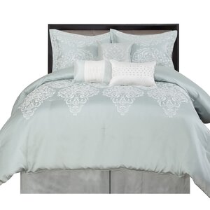 Trudell Jacquard 7 Piece Comforter Set