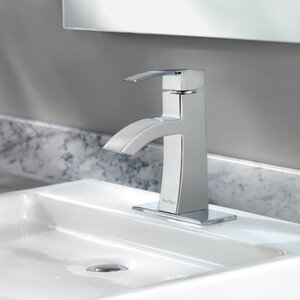 Bernini Single Handle Single Hole Standard Bathroom Faucet with Drain Assembly