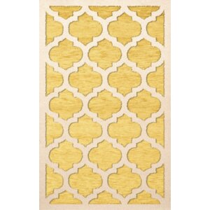 Bella Yellow Area Rug