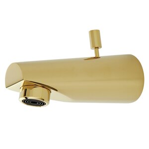 Spout For Tub and Shower Faucet with Diverter