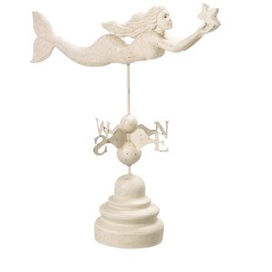 Mermaid Weather Vane Bust