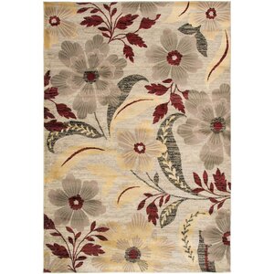 Culver Ivory Floral Area Rug