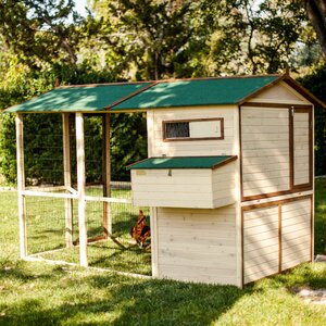 Arts and Crafts Town House Chicken Coop