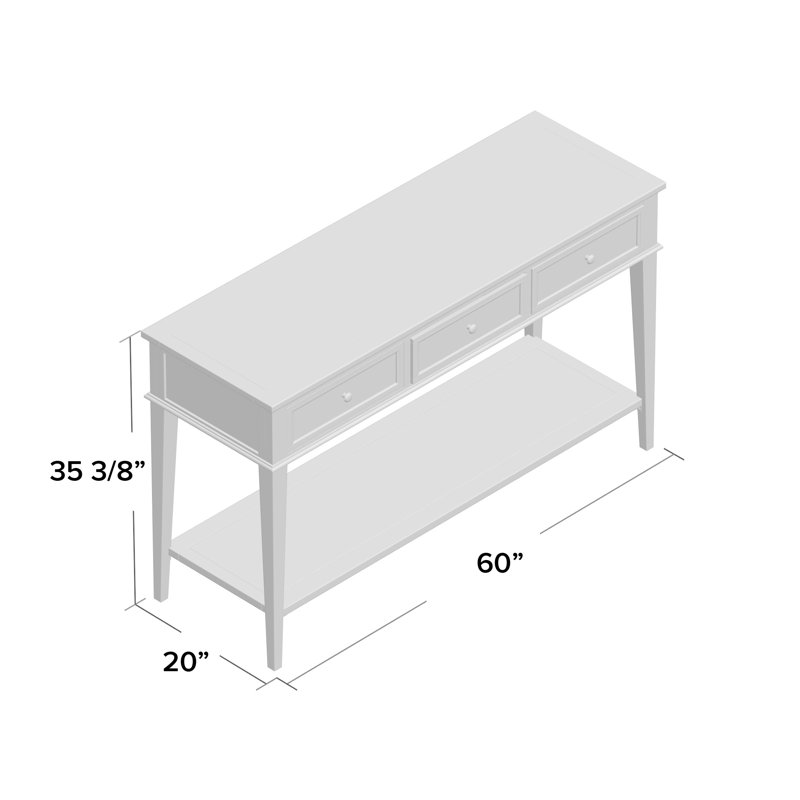 Rosecliff Heights Yelena Modern Console Table Reviews Wayfair Yelena Modern Console Table