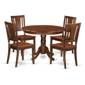 Hartland 5 Piece Dining Set by Wooden Importers
