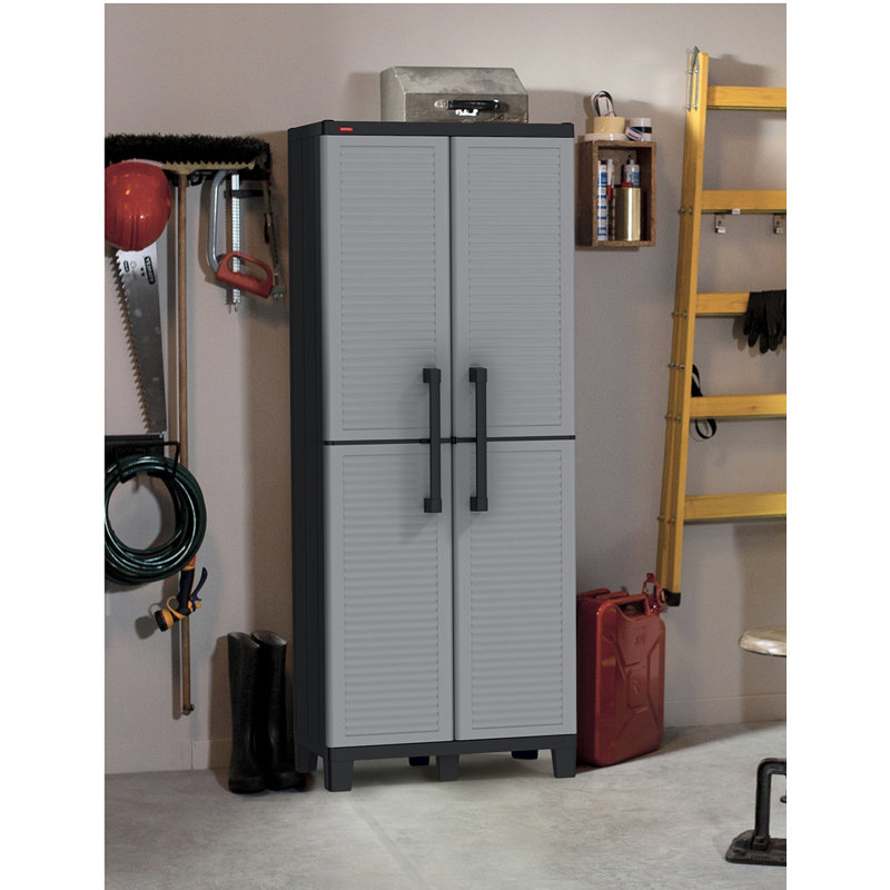 Keter 67 H X 27 W 15 D Tall Utility Storage Cabinet Reviews 67 H X 27 W 15 D Tall Utility Storage Cabinet