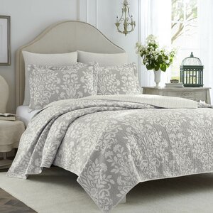 Rowland 100% Cotton Coverlet Set by Laura Ashley Home