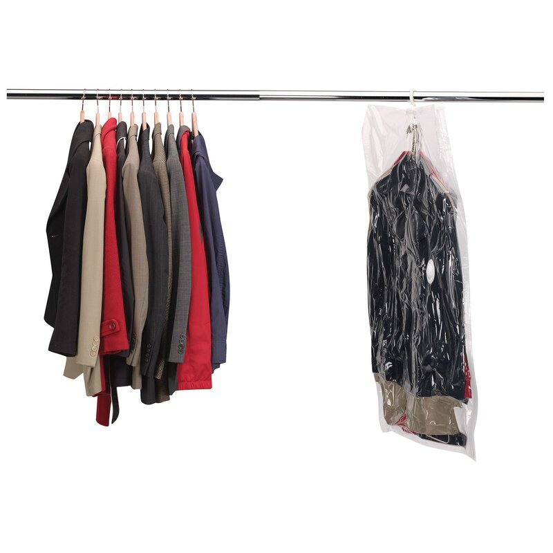 MightyStor Vacuum Hanging Garment Bag & Reviews Wayfair