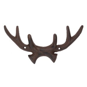 Oil Rubbed Bronze Antler Wall Hook