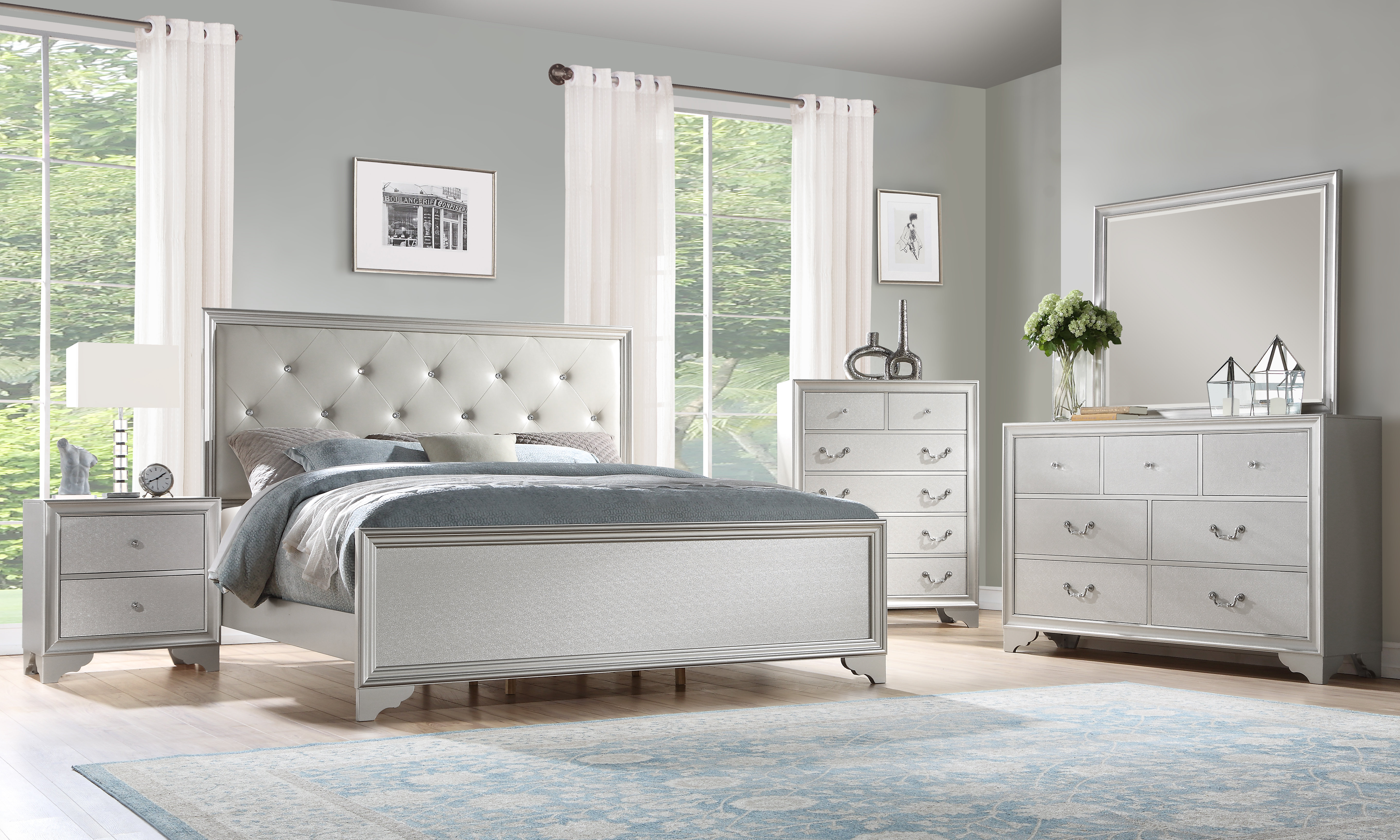 Wayfair House Of Hampton Xan Panel 4 Piece Bedroom Set