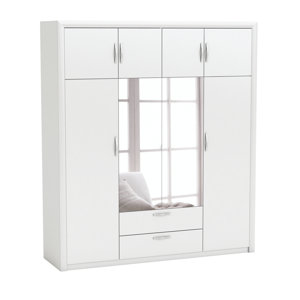 Drehtürenschrank Pluton, 223,9 cm H x 198 cm B ..